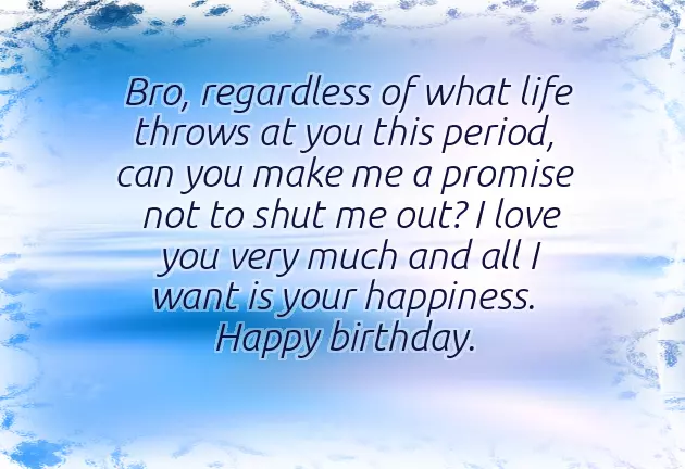 Birthday Wishes For Brother Far Away