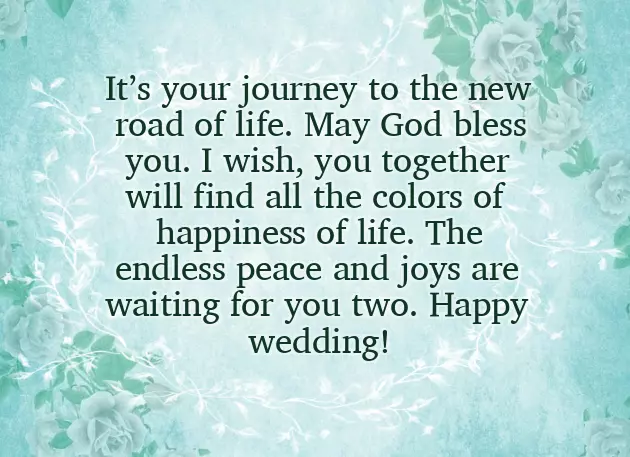 Best Wishes To A Newly Married Couple