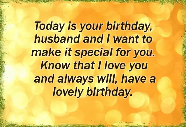 Happy Birthday Wishes For Husband In English Happy Birthday Wishes For Husband In English