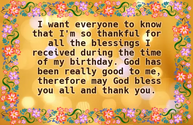 Thanks Friends For Celebrating My Birthday