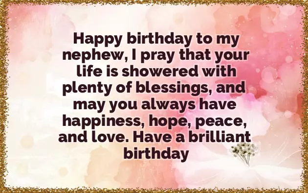 Birthday Of Nephew Birthday Of Nephew