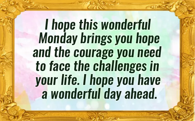 Good Morning Messages For Monday