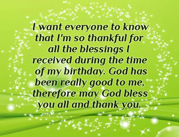 Thank You Words For Birthday Thank You Words For Birthday