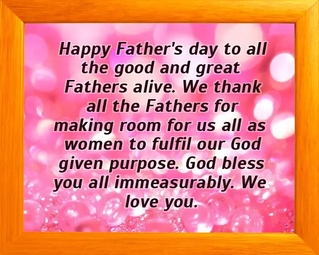 Happy Fathers Day Message From Company