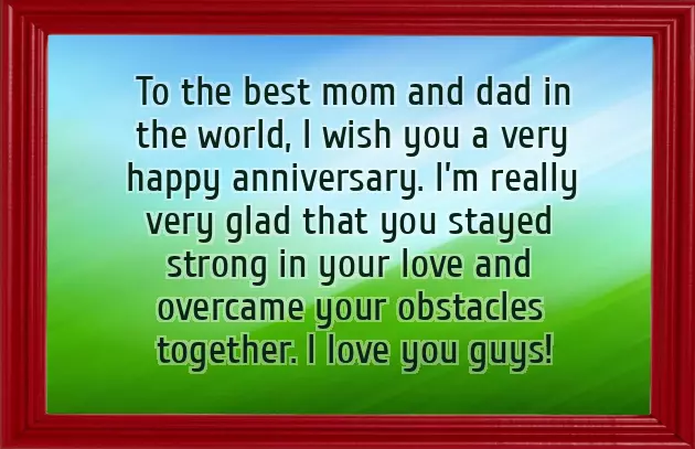 Happy Anniversary To You Mom And Dad Happy Anniversary To You Mom And Dad