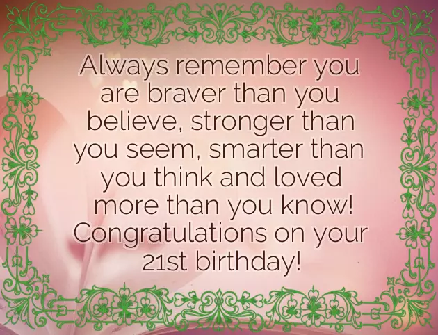 Happy 21 Birthday Girl Happy 21 Birthday Girl