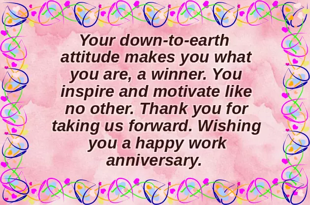 Congratulations Work Anniversary Wishes Congratulations Work Anniversary Wishes