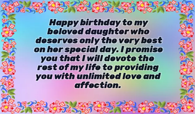 First Birthday Wishes For My Daughter