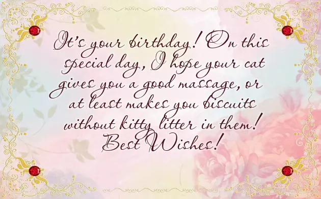 Cat Birthday Wishes Cat Birthday Wishes