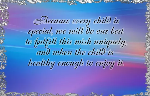 Wish For A Child Wish For A Child