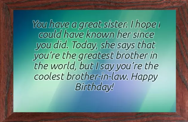 Humorous Birthday Wishes For Brother