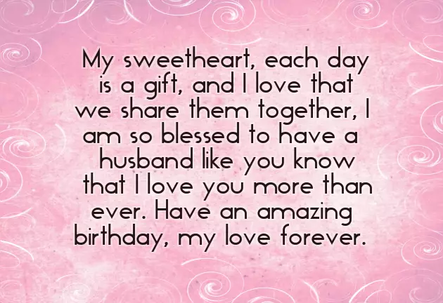 Happy Birthday To Lovely Husband