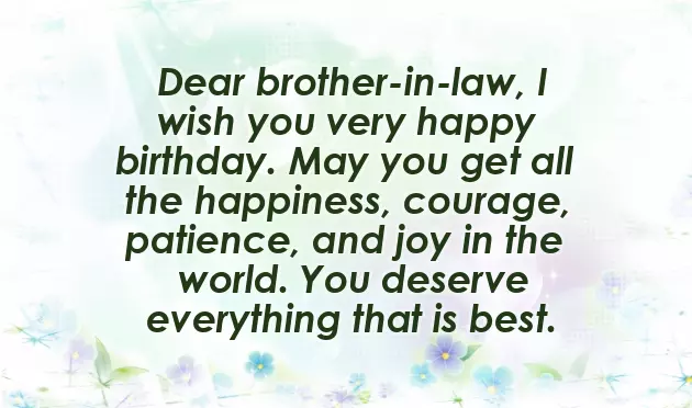 Birthday Message For Brother In Law Birthday Message For Brother In Law