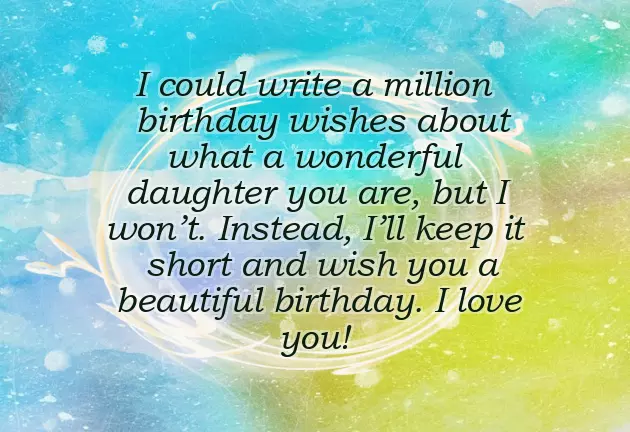 Birthday Wishes 4 Daughter