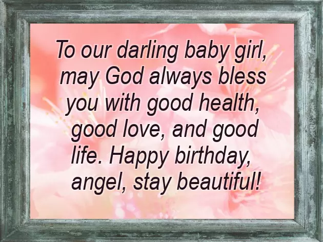 Birthday Wish For Child Girl Birthday Wish For Child Girl