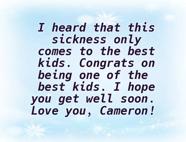 Speedy Recovery Wishes