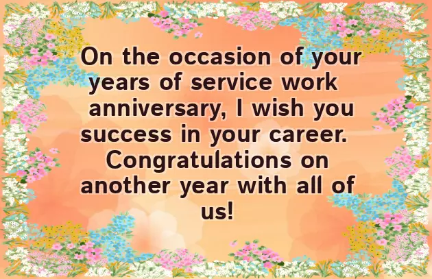 Congratulations On Your First Year Work Anniversary Congratulations On Your First Year Work Anniversary