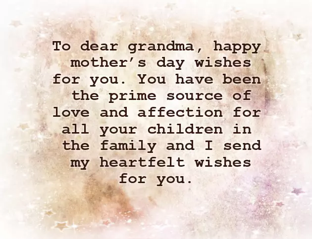 Wishes To Grandma