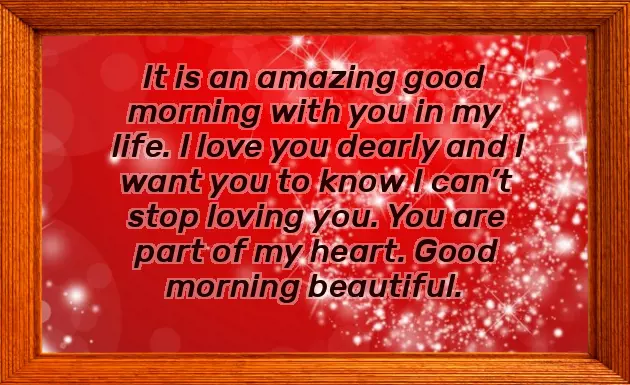 Good Morning Message To Make Her Happy