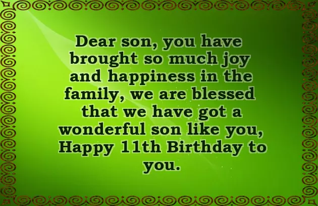 11Th Birthday Quotes For Son 11Th Birthday Quotes For Son