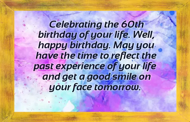 Wishes 60Th Birthday