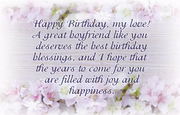 Greetings For Boyfriend Birthday Greetings For Boyfriend Birthday