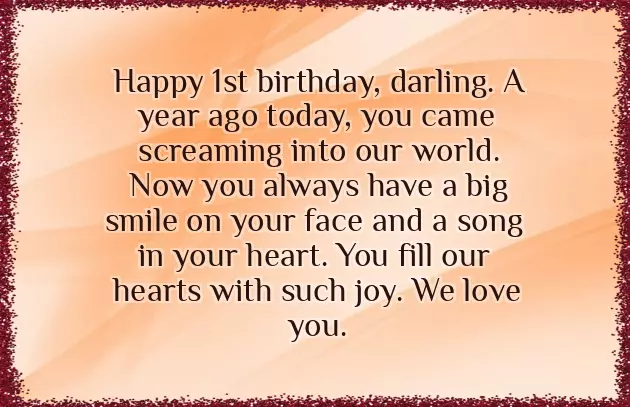 First Year Birthday Wishes For Nephew First Year Birthday Wishes For Nephew