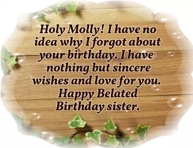 Happy Belated Birthday Sister In Law Happy Belated Birthday Sister In Law