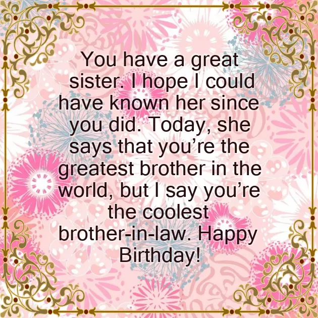 Happy Birthday To My Awesome Brother