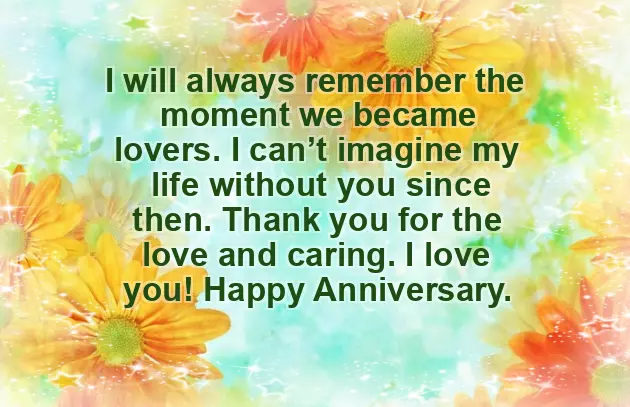 Anniversary Greetings For Boyfriend