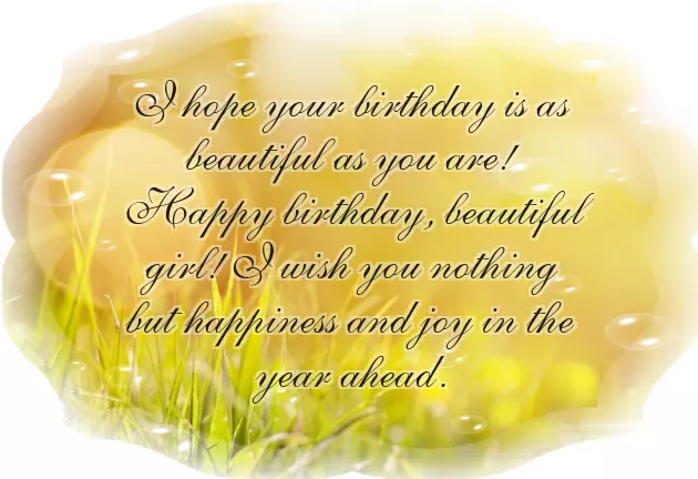 Happy Birthday I Wish You All The Best And Your Dreams Come True