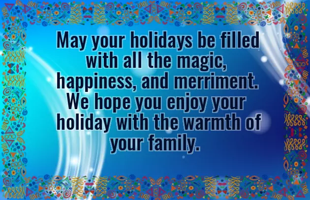 Year End Greetings Year End Greetings