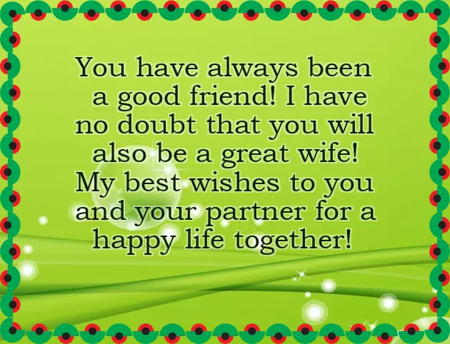 Marriage Greeting Message