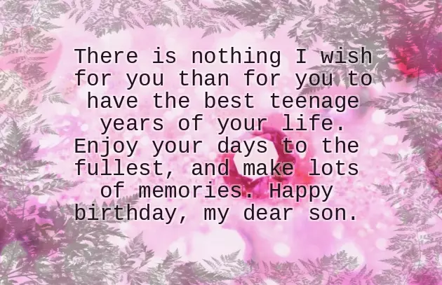 Happy Birthday Quotes For Teenager Happy Birthday Quotes For Teenager