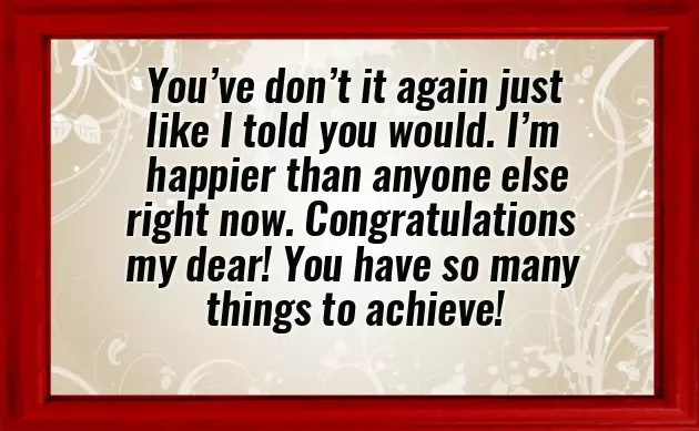 Congratulations Text Message Congratulations Text Message