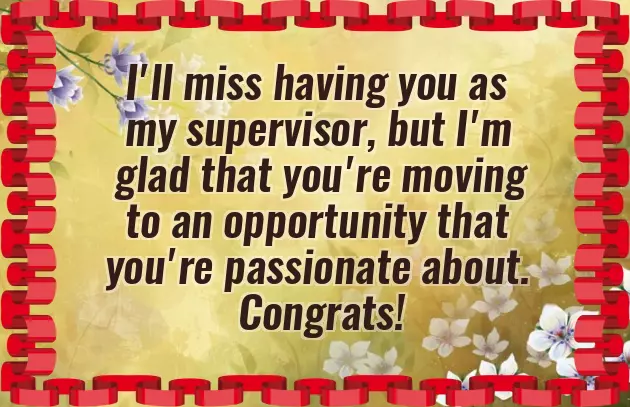 Best Wishes And Congratulations