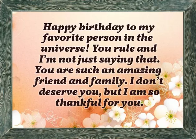 Happy Birthday To My Favourite Human Happy Birthday To My Favourite Human