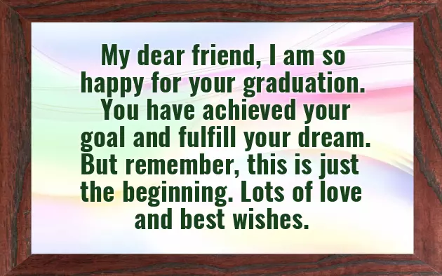 Sample Congratulations Letter For College Graduation