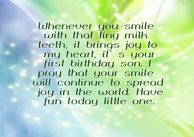 Birthday Wishes For 1 Year Baby Girl From Mother