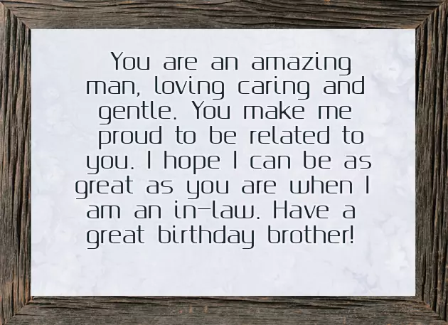Happy Birthday Greetings For Brother In Law