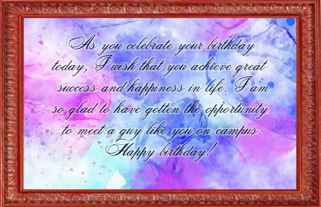 Birthday Wish To My Friend Boy