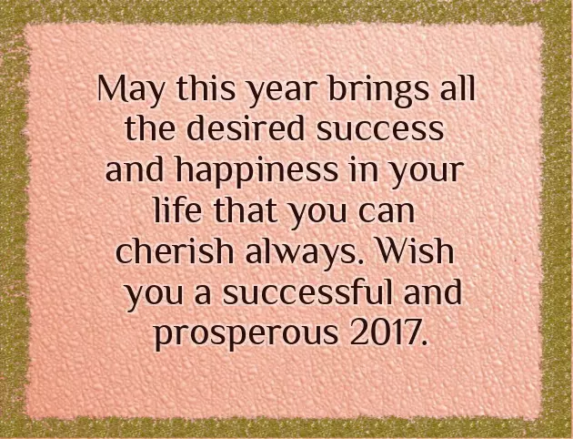 Happy New Year Wishes For Company