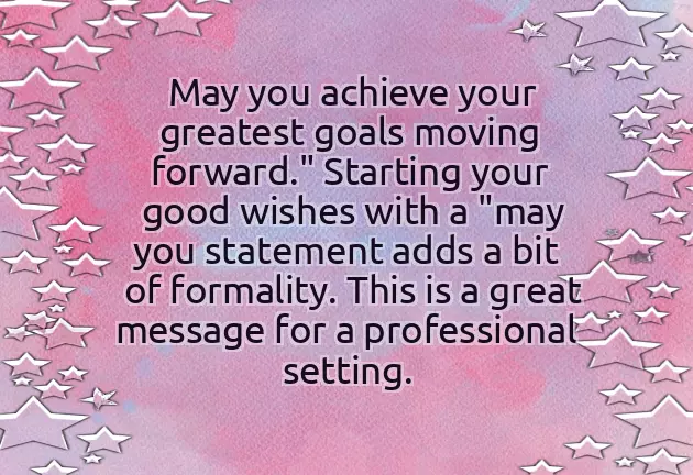 Congratulations And Good Luck Message