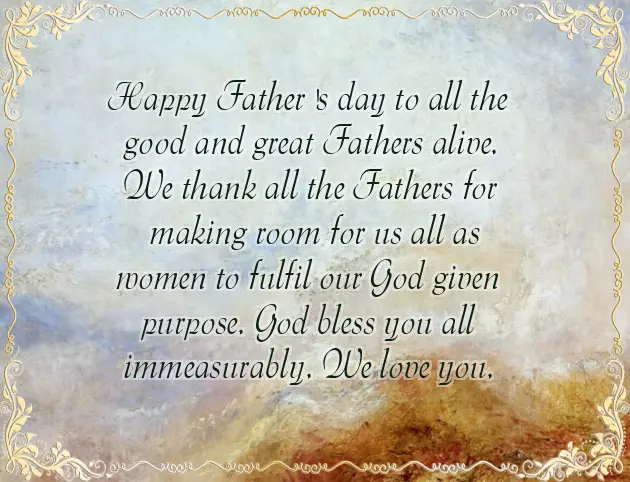 Corporate Fathers Day Message Corporate Fathers Day Message