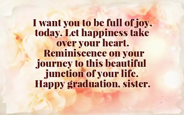 Graduation Messages To Sister Graduation Messages To Sister