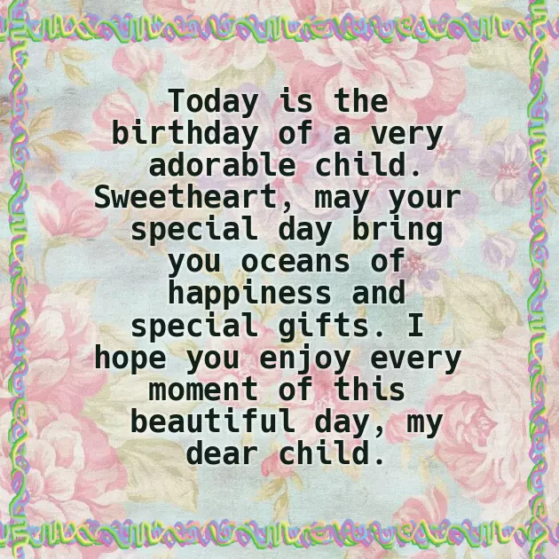 Birthday Wishes For My Son And Daughter