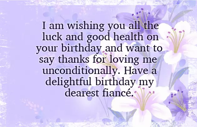 Romantic Birthday Wishes For Fiance Romantic Birthday Wishes For Fiance