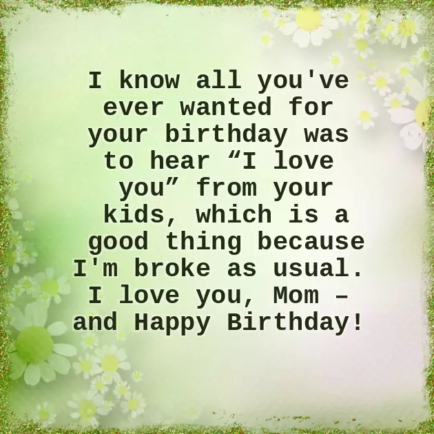 Heartfelt Wishes For Birthday