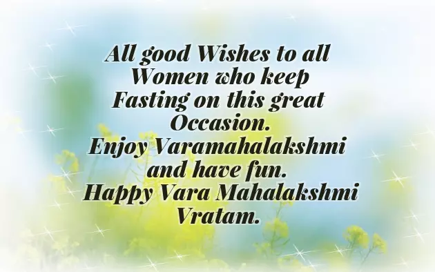 Varamahalakshmi Wishes