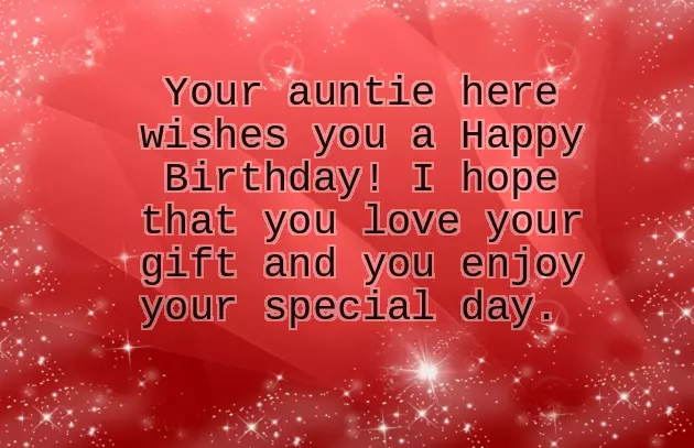 Birthday Quotes For Aunty